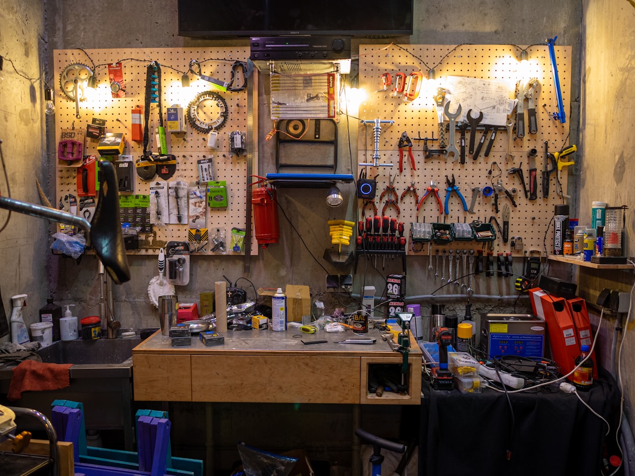 Scene for Bicycle Repair Shop